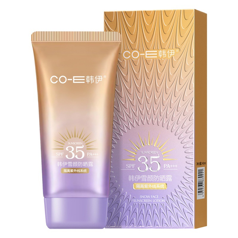 Cross-Border Flower Extract Skin Protection Uv Sunscreen Spf50+++ Snow Complexion Sunscreen Outdoor Isolation Refreshing Uv Protection