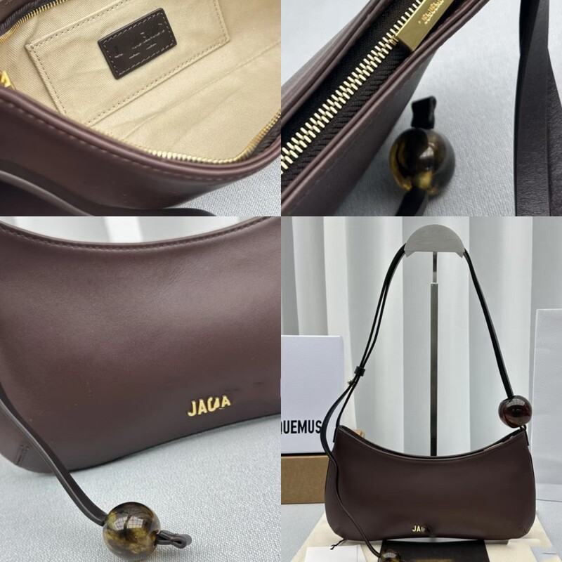 Cross-border niche design underarm bag retro messenger bag jacquemu high-end sense ladies shoulder bag wholesale