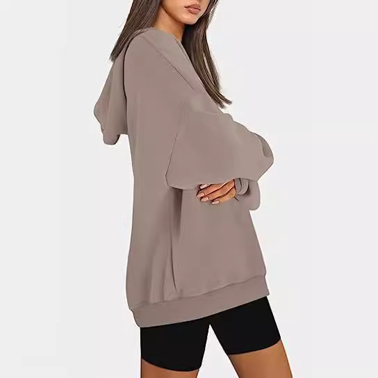 Women's Hoodie Oversized Hooded Sweatshirt Casual Long Sleeve Pullover Loose Lightweight Autumn Clothing 2023