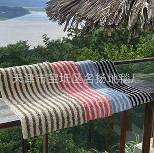 Nordic simple strong absorbent mat bathroom carpet fresh ins bathroom floor mat doorway toilet entrance door mat