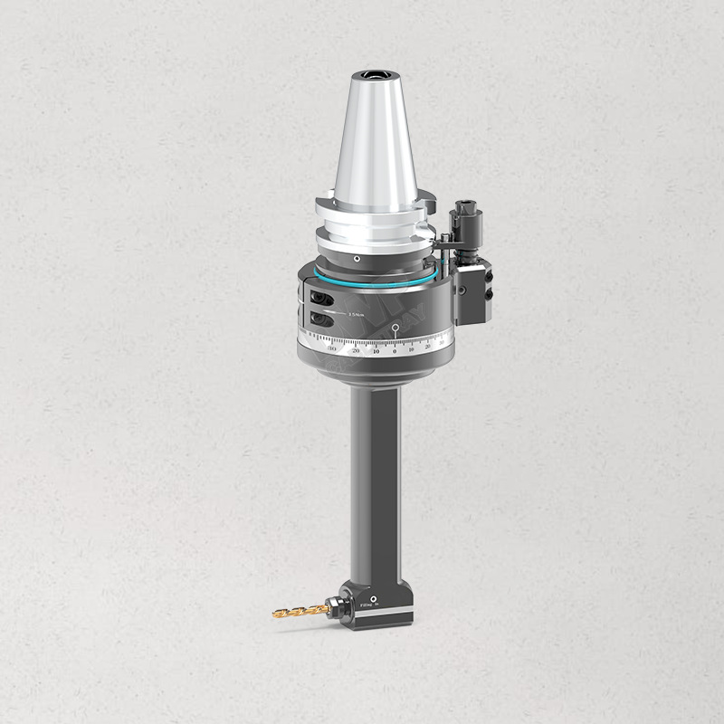 BT50加长型直角铣头ER11铣头90度深孔侧铣头BT50转ER11延长角度头