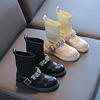 children Riding boots girl Boots Autumn and winter Single boots 2021 British style Little Girl Bootie CUHK