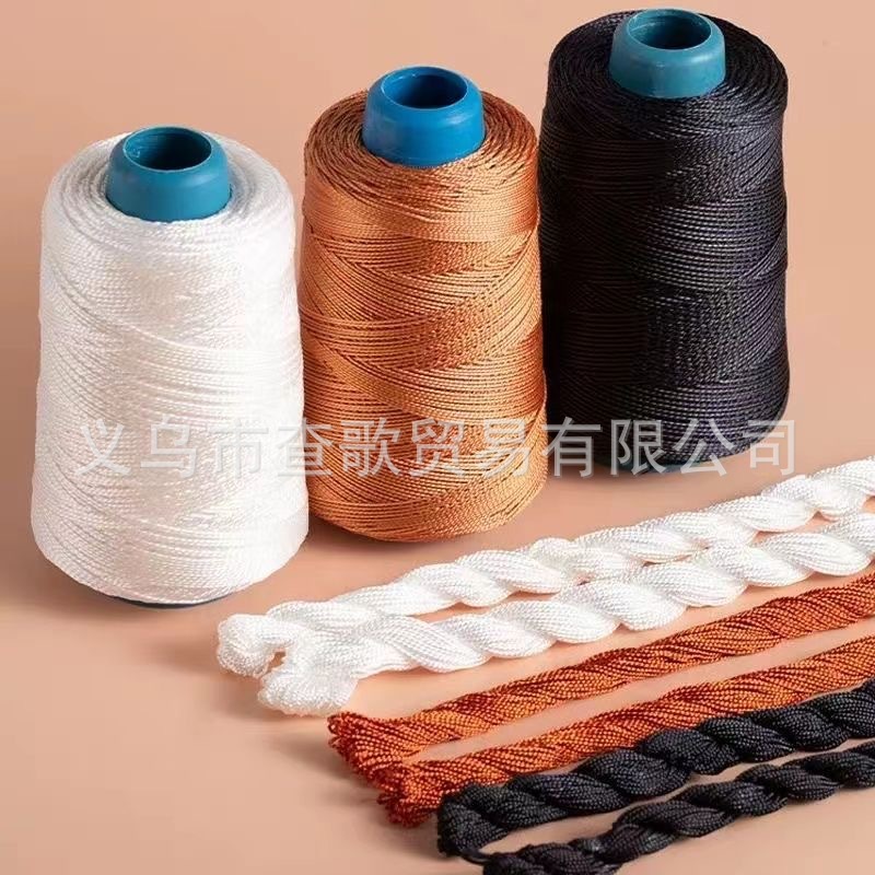 Línea de zapato superior cuerda de nylon LÍNEA DE cometa línea de cera línea de zapato de costura línea de suela línea de neumático mano costura línea de unión Cable de pesca