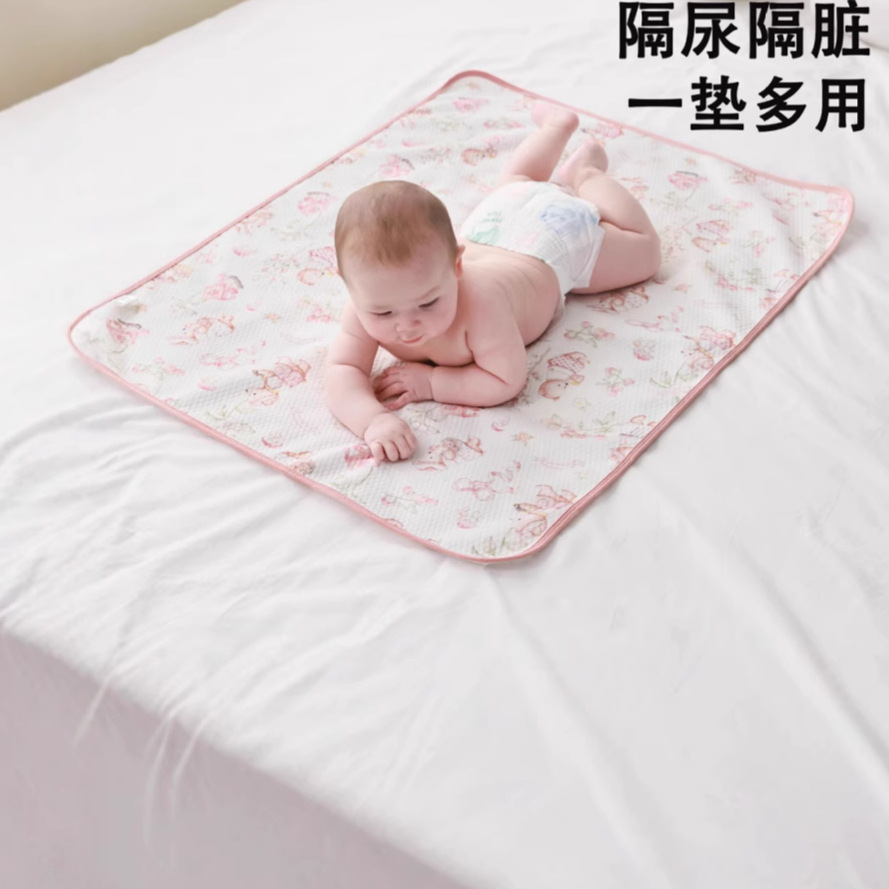Children's waterproof breathable physiological sheet
