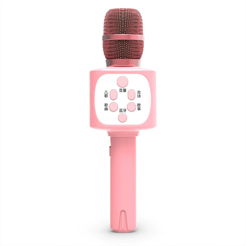 Микрофон-караоке, игрушка для мальчиков и девочек, раннее развитие, Bluetooth