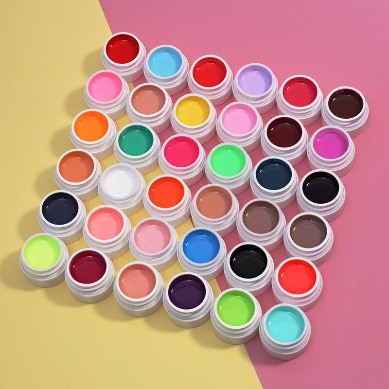 Cross-border hot-selling nail art 36 color solid color phototherapy painting glue UV solid color glue removable Nail Polish glue 8ml set Wholesale Cross-border hot-selling nail art 36 color solid color phototherapy painting glue UV solid color glue removable Nail Polish glue 8ml set Wholesale