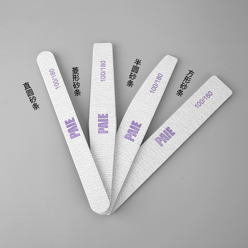 Manicure Tools Nail File, Nail Scrub, Manicure Shaping, Nail Polishing, Double-sided File, Thin Sand Strip