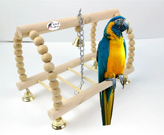 Попугай квадратная Подставка Удочка лестница птица скалолазание качели развлечение колесо вращающаяся лестница игрушка подвесное кольцо