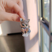 跨境欧美时尚猫猫 猫咪合金胸花滴油外贸brooch服装配饰胸针