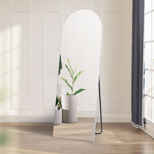 Art Deco欧式超大拱形落地镜子批发全身镜穿衣镜服装店显瘦试衣镜