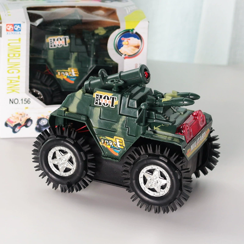 Электрический мерцающий танк, игрушка, минифигура
