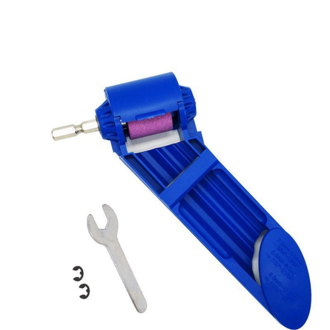 便携式磨钻器 砂轮机 磨钻头机普通铁质直柄麻花钻钻头研磨器