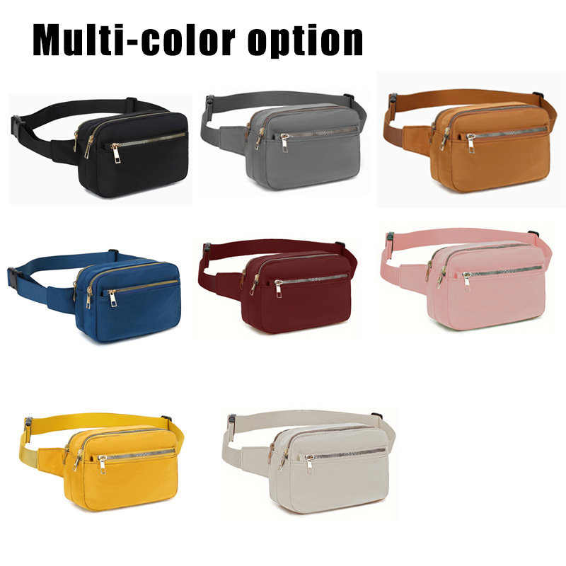 Cross-Border New Style Men's and Women's Waist Bags and Chest Bags Wholesale European and American Fashion Casual Lightweight Mini Outdoor Sports Waist Bags