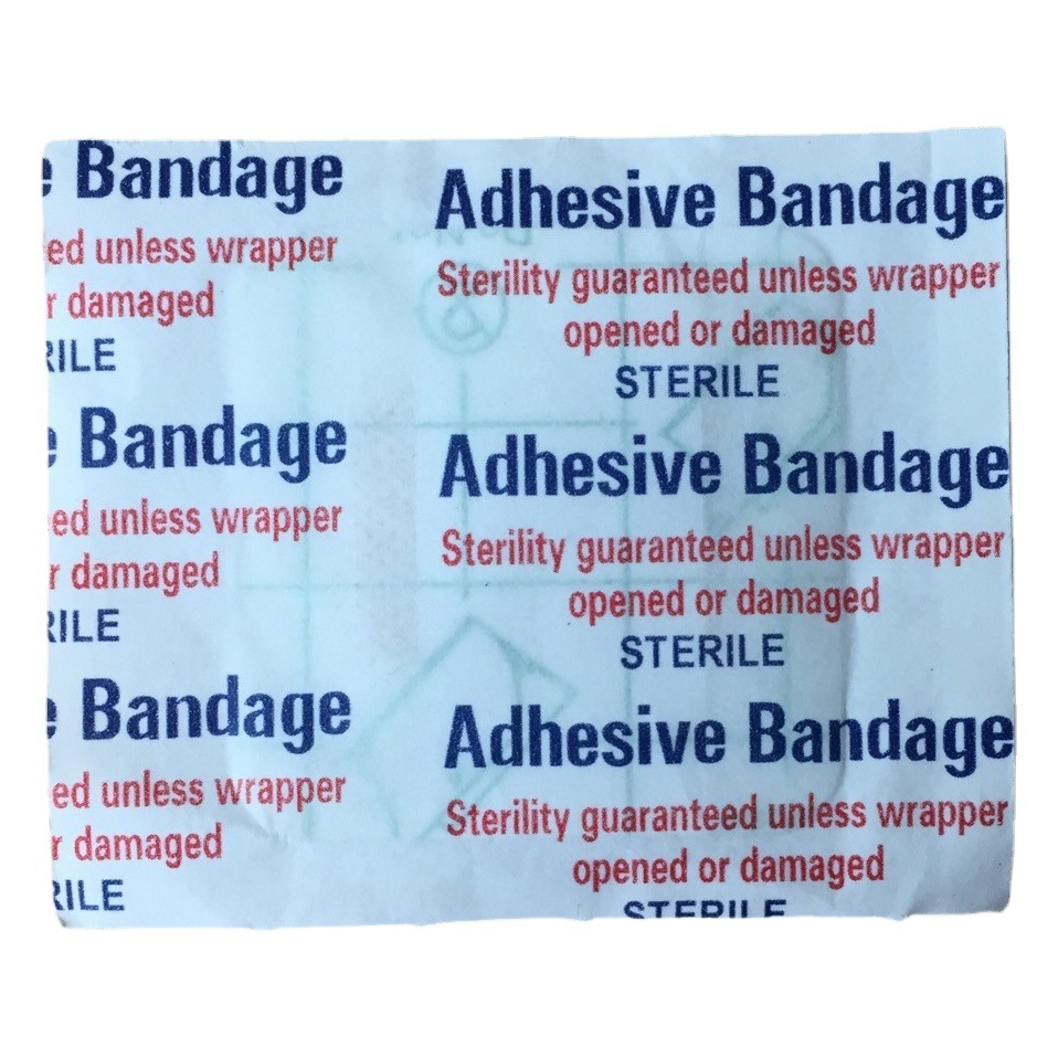 Cross-border inglés transparente pu cuadrado curita impermeable transparente curita 38*38mm Etiqueta de tacón protector