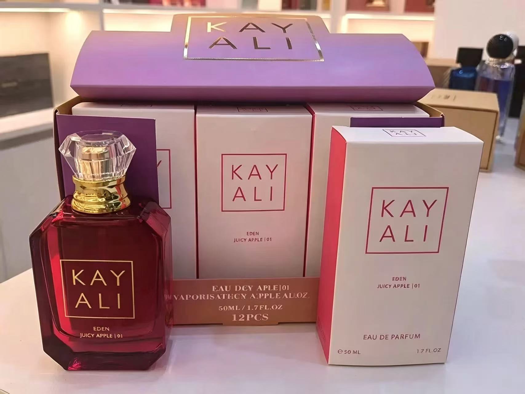 Muestras transfronterizas de fragancia de Oriente Medio Kayaly comercio exterior árabe mini fragancia duradera fábrica directa al por mayor