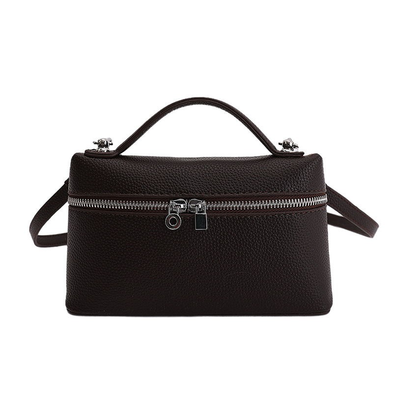Bolso de mano de nicho retro para mujeres 2026 nuevo estilo extranjero bolso de caja simple bolso de hombro casual de alto nivel bolso de mujer image 15