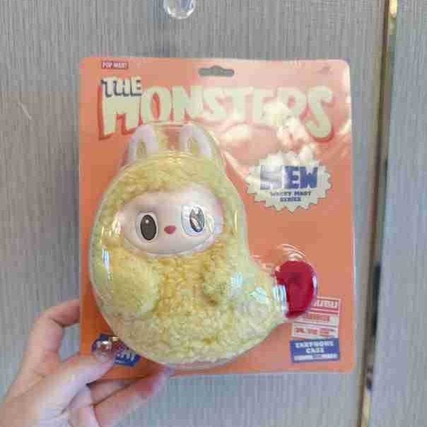 跨境怪味便利店炸虾搪胶毛绒系列耳机包拉布布基围虾鸡腿老婆挂件|undefined