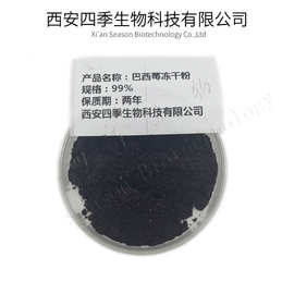 巴西莓冻干粉60目 FD冷冻干燥烘焙原料 阿萨伊冻干粉花青素