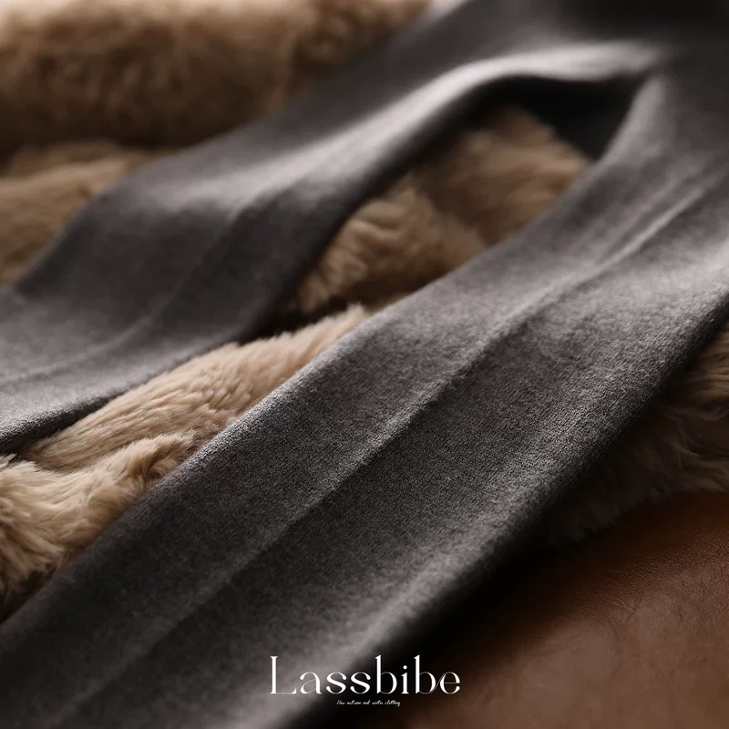 lassbibe Новая шерсть с шелком, прямой угол с носком, матовый, дальний инфракрасный подогрев, боди и носки