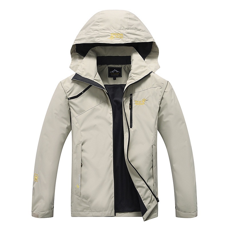 Foreign Trade New Couple Outdoor Rush Clothes Spring and Autumn Multifunctional Sports Warm Waterproof Team Mountaineering Suit for Men and Women