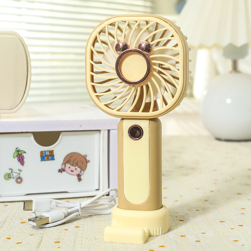 ソフト萌えかわいいカタツムリ手持ちミニ携帯充電ファンusb屋外ポケット小型ギフトファン|undefined