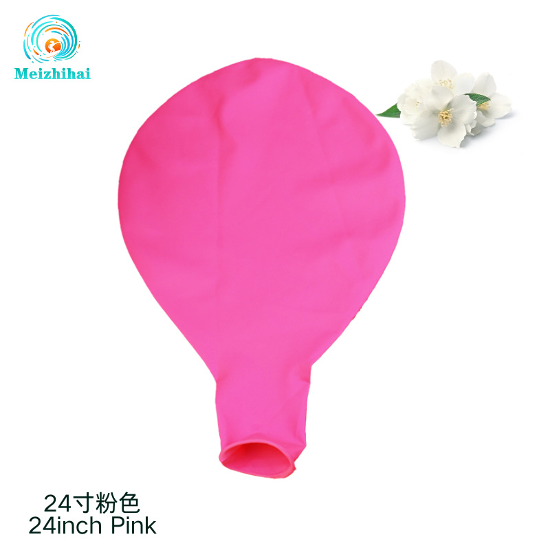 24 pulgadas bolsas de globo mate gran tarjeta plana gran globo decoración de boda cumpleaños gran globo mayorista mercado nocturno venta