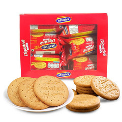 【Imported】Indonesian McVita Digestive Biscuits Whole Wheat Coarse Grain Snack Cookies 390g Afternoon Tea Breakfast Filling