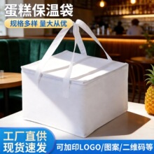 现货蛋糕保温袋外卖配送保冷袋生鲜折叠便携大容量加厚手提保温袋