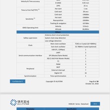 华大定位芯片HD8120带B1C功能 支持多模GNSS卫星信号接收 低功耗