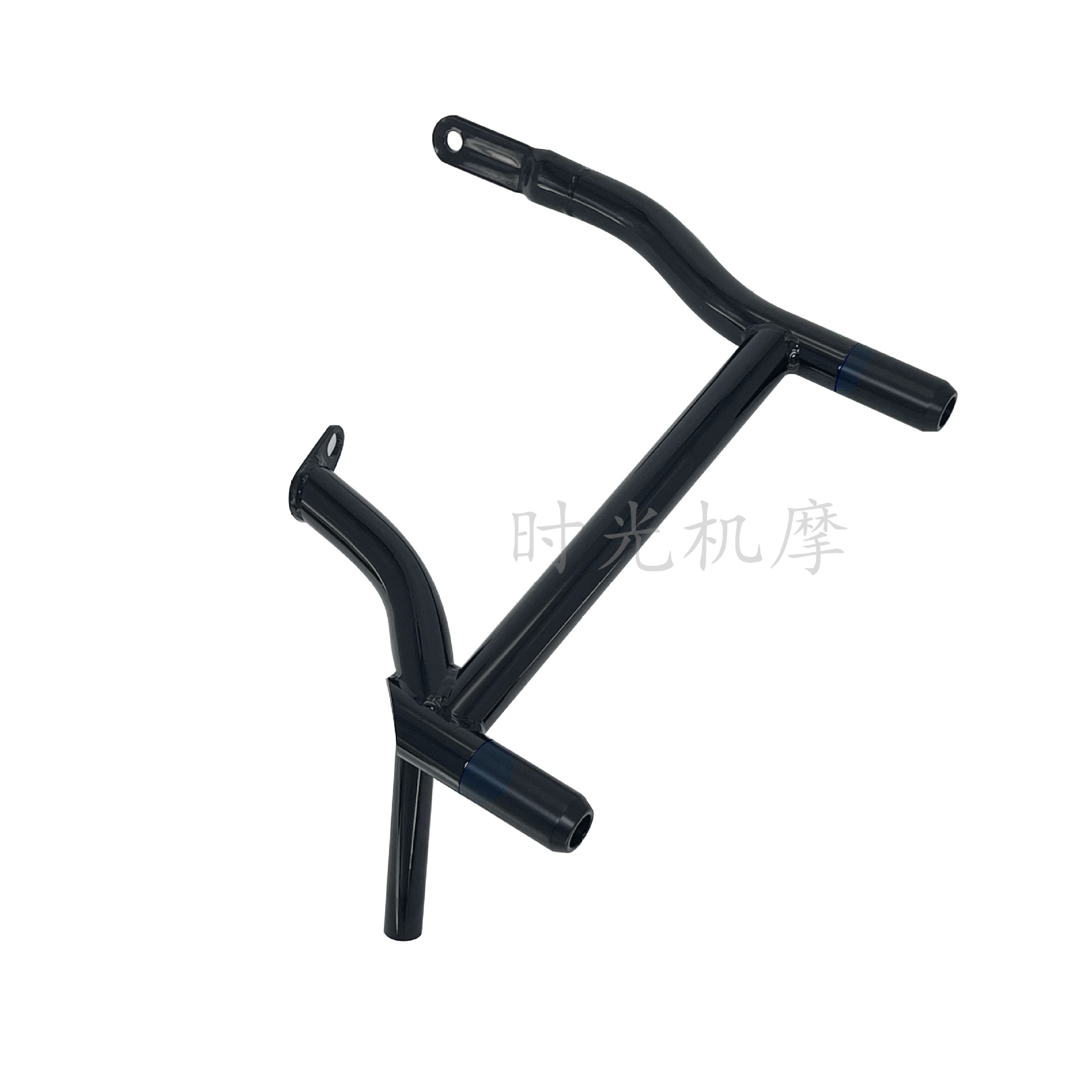 Suitable for Harley Avenue Highway Glide Road King Modified DS Style Front and Rear Slotted Bumper Anti-fall Protection Rod