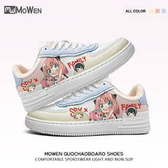 間諜過家家鞋阿尼亞卡通休閒運動鞋潮個性低幫板鞋春季百搭學生