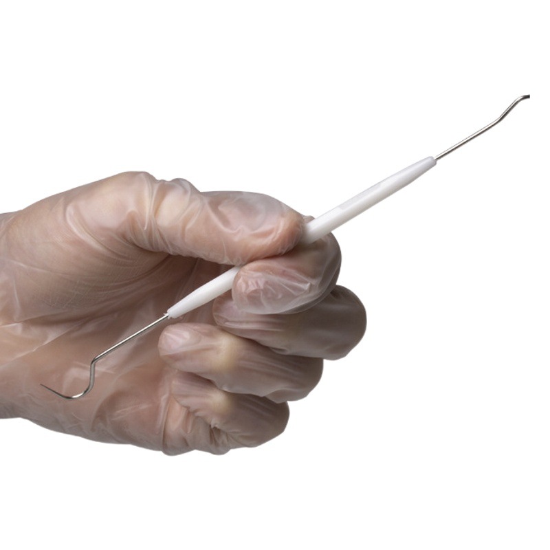 Sonda dental ganchillo nogal ganchillo limpieza caja de instrumentos orales accesorios herramientas de Cuidado Oral gancho de dientes