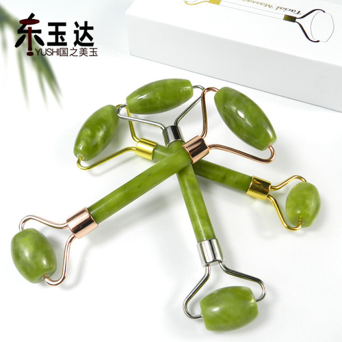 Factory Akyu Jade Roller Face Massage Beauty Stick Roller Jade Push Face Eye Jade Roller Massager