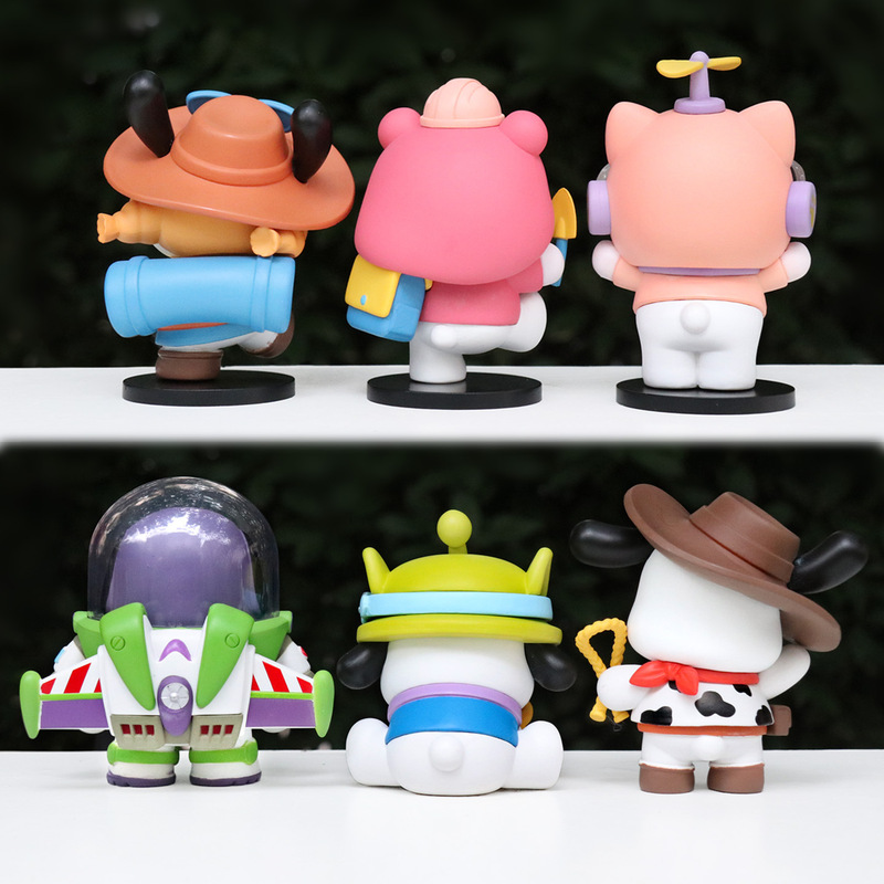新品潮玩探险系列帕恰狗手办模型玩具汽车桌面蛋糕装饰品摆件批发|undefined