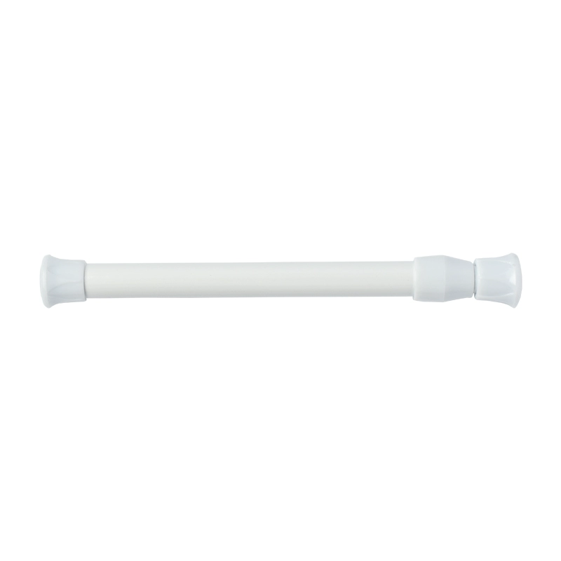 Telescopic non-drilling clothes rack for hanging, curtain, shower curtain, door curtain mini slim rod wardrobe collapsible support rod
