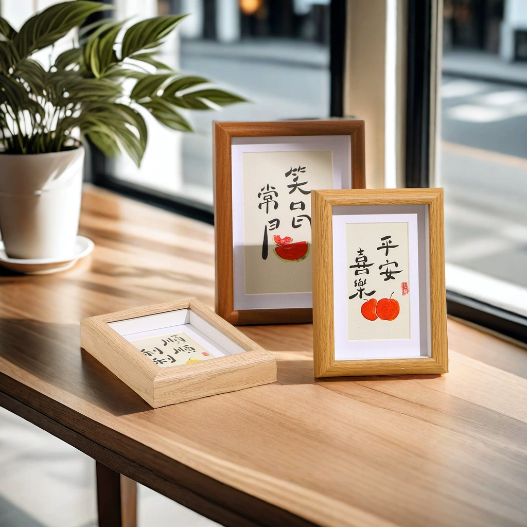 Образец фоторамки стерео полый стенд 6 дюймов 8 дюймов A4 бабочка насекомое глина сухая цветочная каллиграфия каллиграфия картина фоторамка оптом