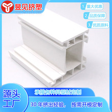 台州塑料加工产品PVC型材塑钢门窗PVC异型材挤塑塑料门窗型材