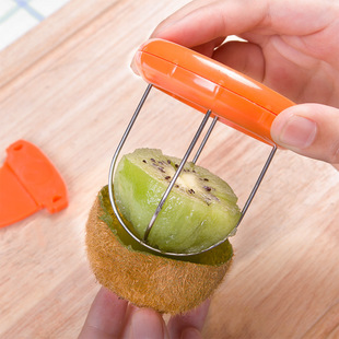 Creative stainless steel kiwi fruit peeler special peeling tool for kiwi fruit fresh fruit skin splitter