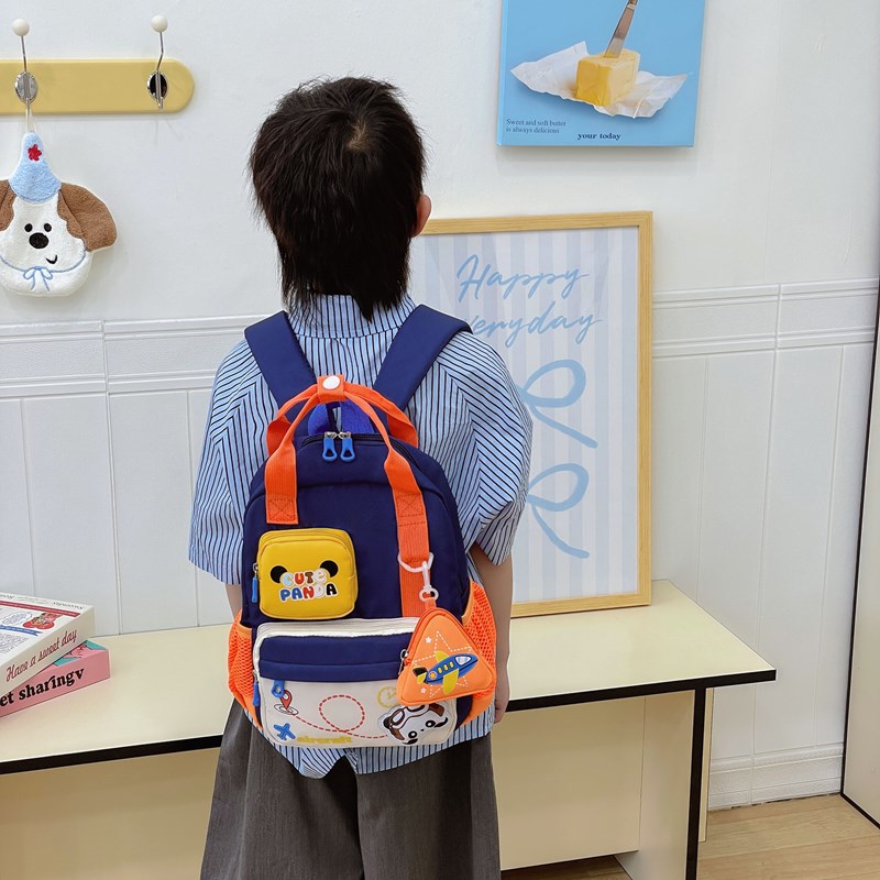 2025 venta transfronteriza mochila de jardín de infantes caricatura mochila de hombro para niños preescolares mochila ligera