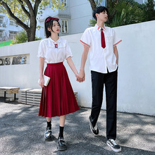 出货中 实拍情侣装合唱演出服毕业服学院风学生班服套装jk制服