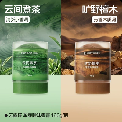 Solid New Product Perfume — Car Perfume Aromatherapy - wilderness-sandalwood-tea-brewing-among-the-clouds