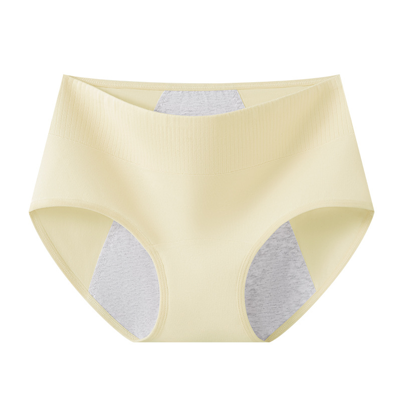 Calzoncillos de algodón de período menstrual 10A entrepierna antibacteriana entrepierna de algodón tía período menstrual ensanchamiento a prueba de fugas calzoncillos de mujer