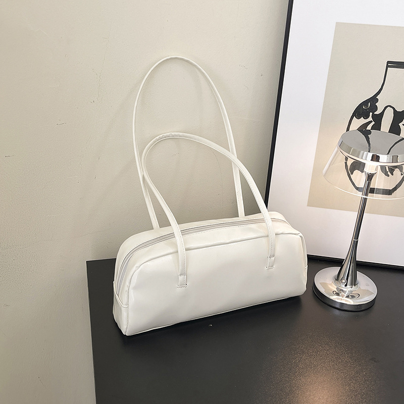 2026 New Cross-Border Korean Style Solid Color Simple Handbag Underarm Bag for Women, Cute and Versatile, Fashionable Casual Shoulder Bag 2026 New Cross-Border Korean Style Solid Color Simple Handbag Underarm Bag for Women, Cute and Versatile, Fashionable Casual Shoulder Bag