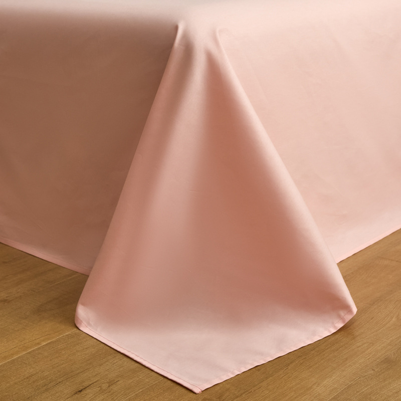 Estilo de lujo ligero 40 piezas de algodón puro traje de cuatro piezas corazón de niña bordado floral funda de edredón ropa de cama de algodón suave de alta calidad