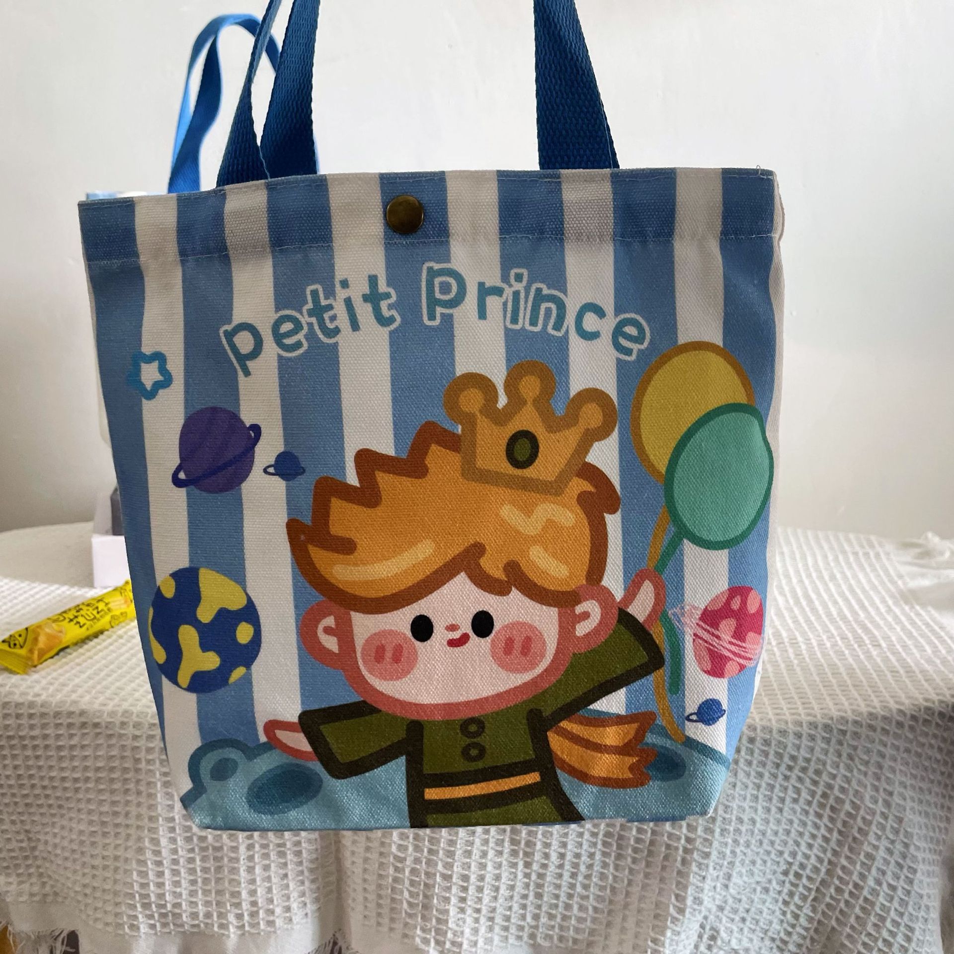 儿童百天周岁十岁伴手礼袋帆布棉布袋六一幼儿园开学毕业礼物学生