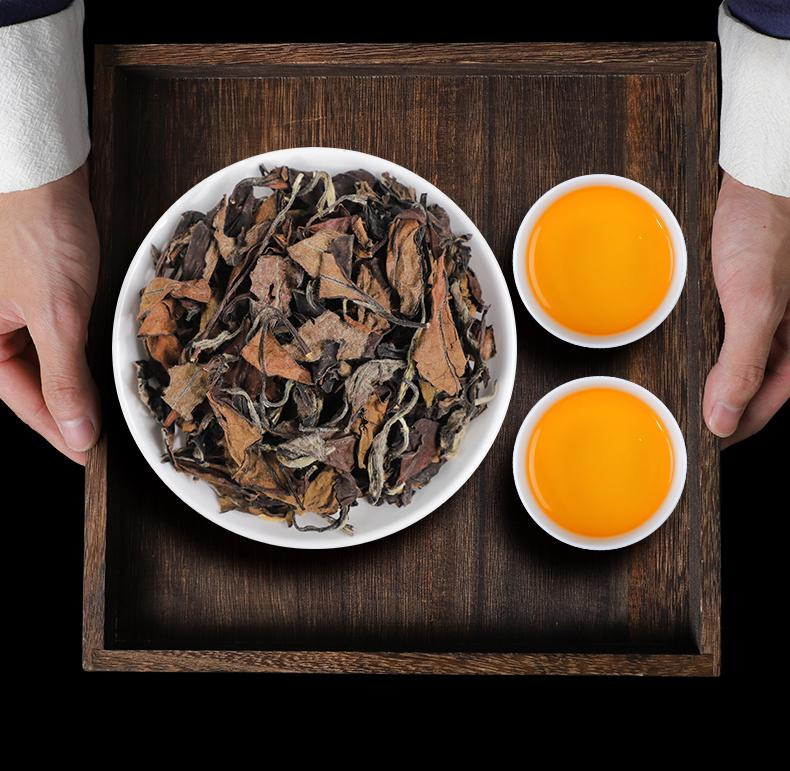 Aged White Tea Shou Mei (Camellia sinensis) — Fujian Sun-Dried Loose Leaf with Jujube Aroma, 250g overview