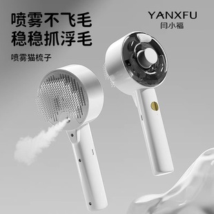 Pet Spray Comb Steam Cat Comb Anti-Static Cat Floating Hair Dog Comb Cat Hair Cleaning Artifact