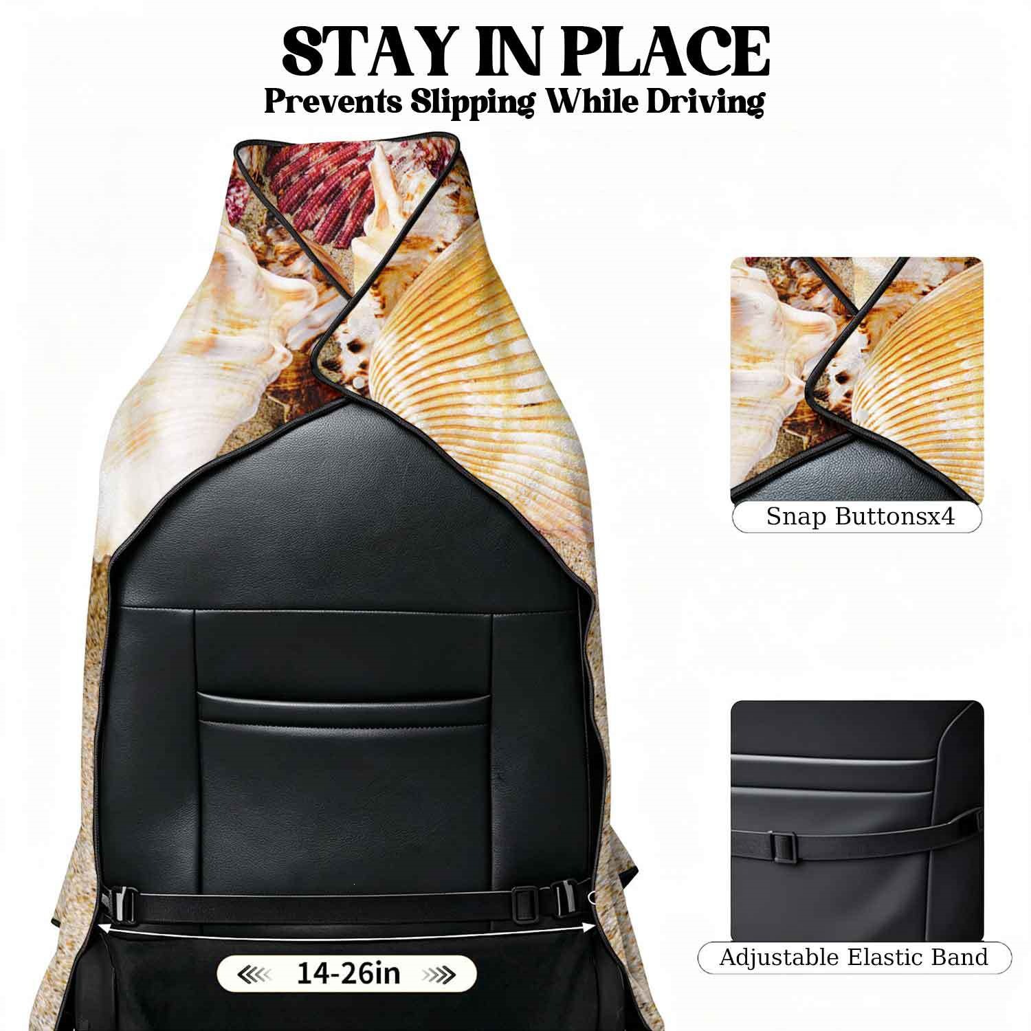 Summer bath towel and car seat cover 2-in-1, ultra-fine fiber outdoor beach and car dual-use universal seat cushion