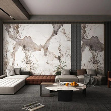 岩板瓷砖大板1200X2700无限连纹客餐厅背景墙酒店墙面护墙板瓷砖