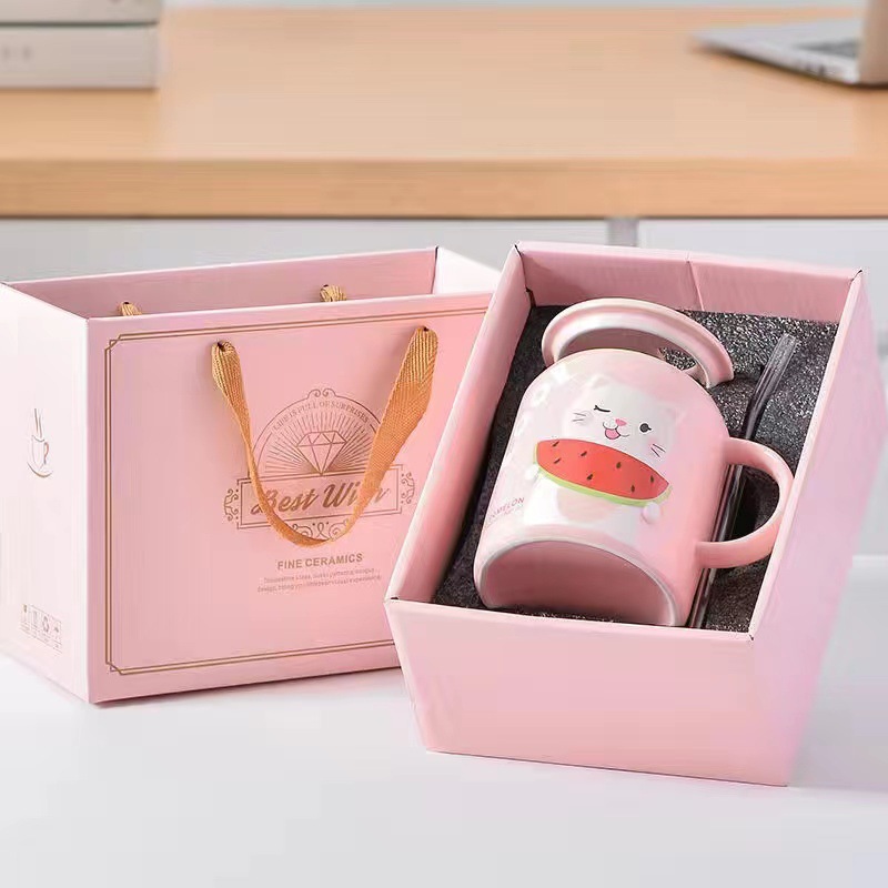 De alto aspecto en relieve Taza de cerámica taza de café taza de agua de publicidad regalo al por mayor para actividades empresariales